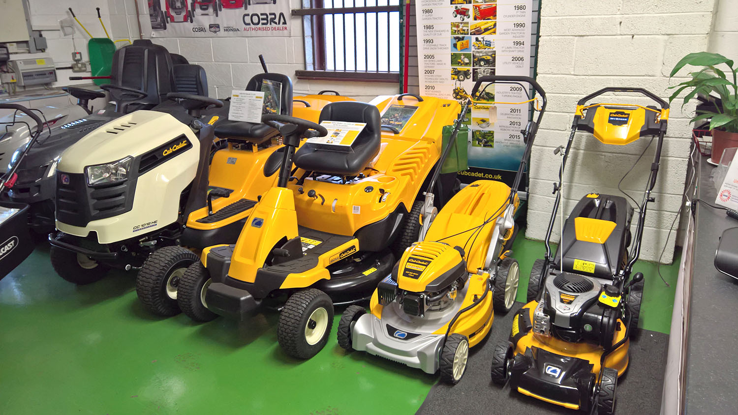 Newton shop lawn mower